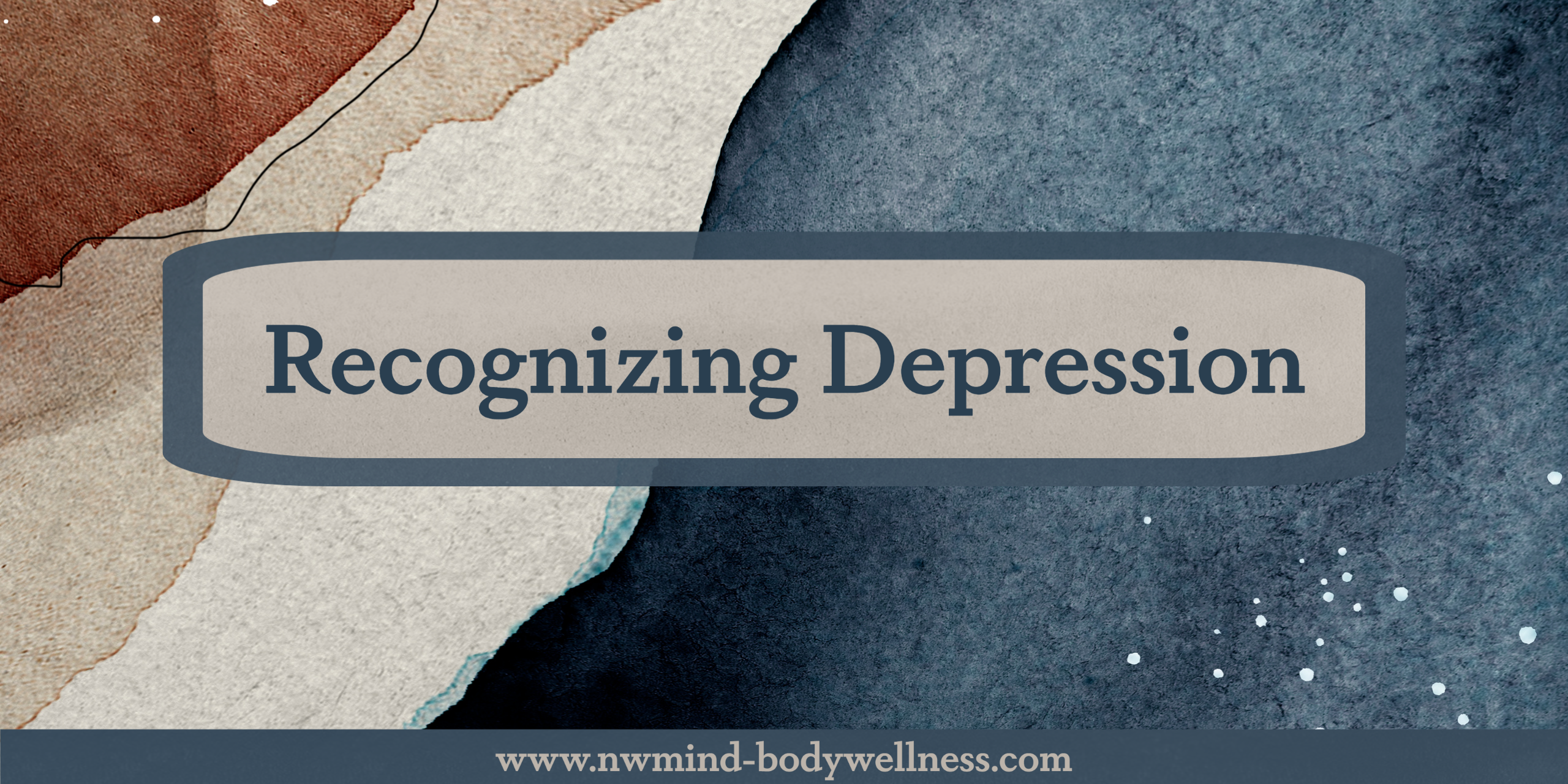 Recognizing Depression