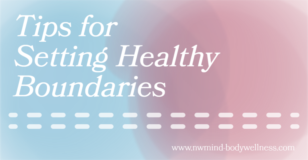 Setting Healthy Boundaries